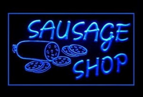 Sausage Deli Shop LED Neon Sign
